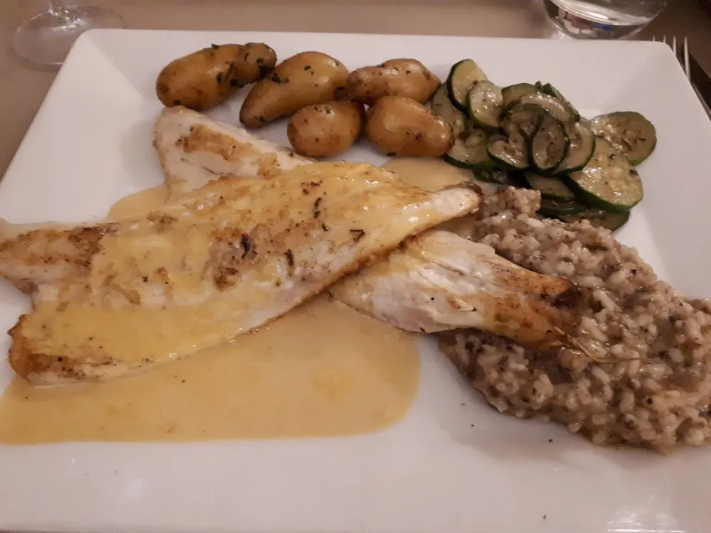 Filet de Dorade Et Risotto Truffe