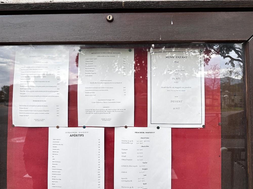 Le Fer à Cheval - Menu Image 2