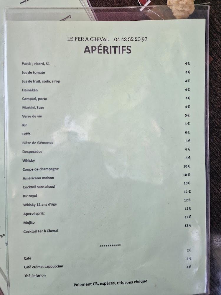 Le Fer à Cheval - Menu Image 4